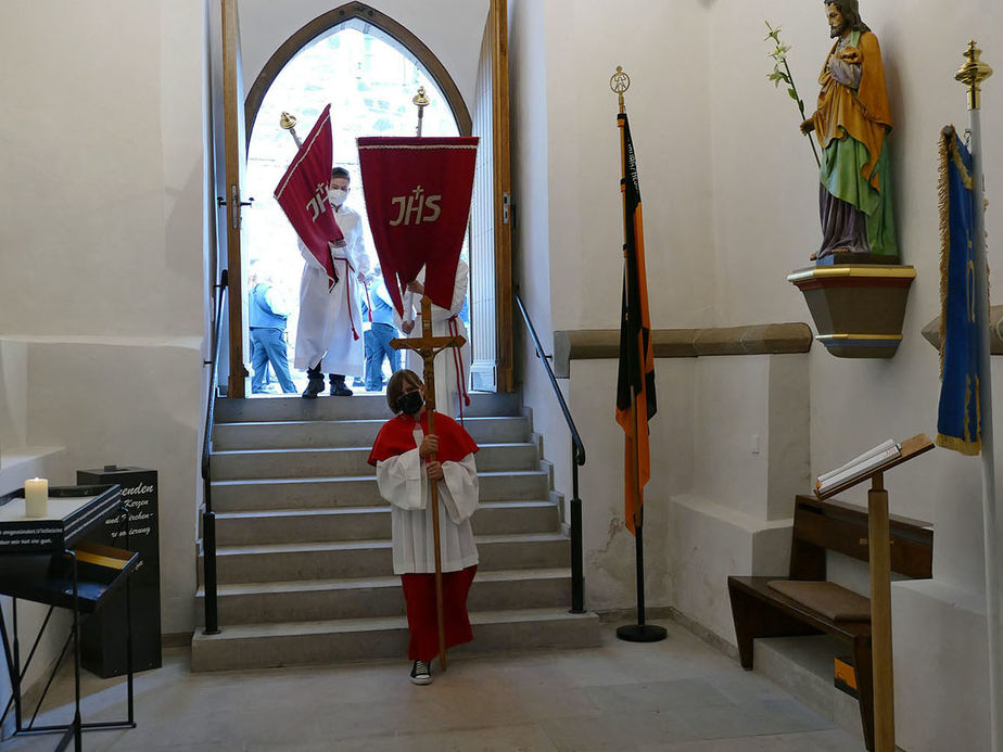 Feier der 1. Heiligen Kommunion in Sankt Crescentius (Foto: Karl-Franz Thiede)